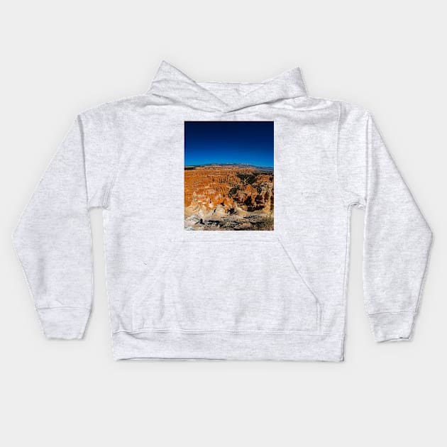 The Bryce Amphitheater, Bryce Canyon National Park Kids Hoodie by BrianPShaw